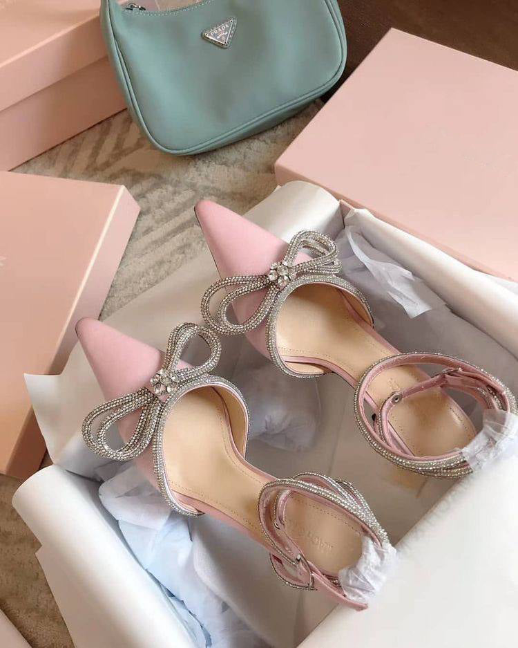 Bow Coquette Heels