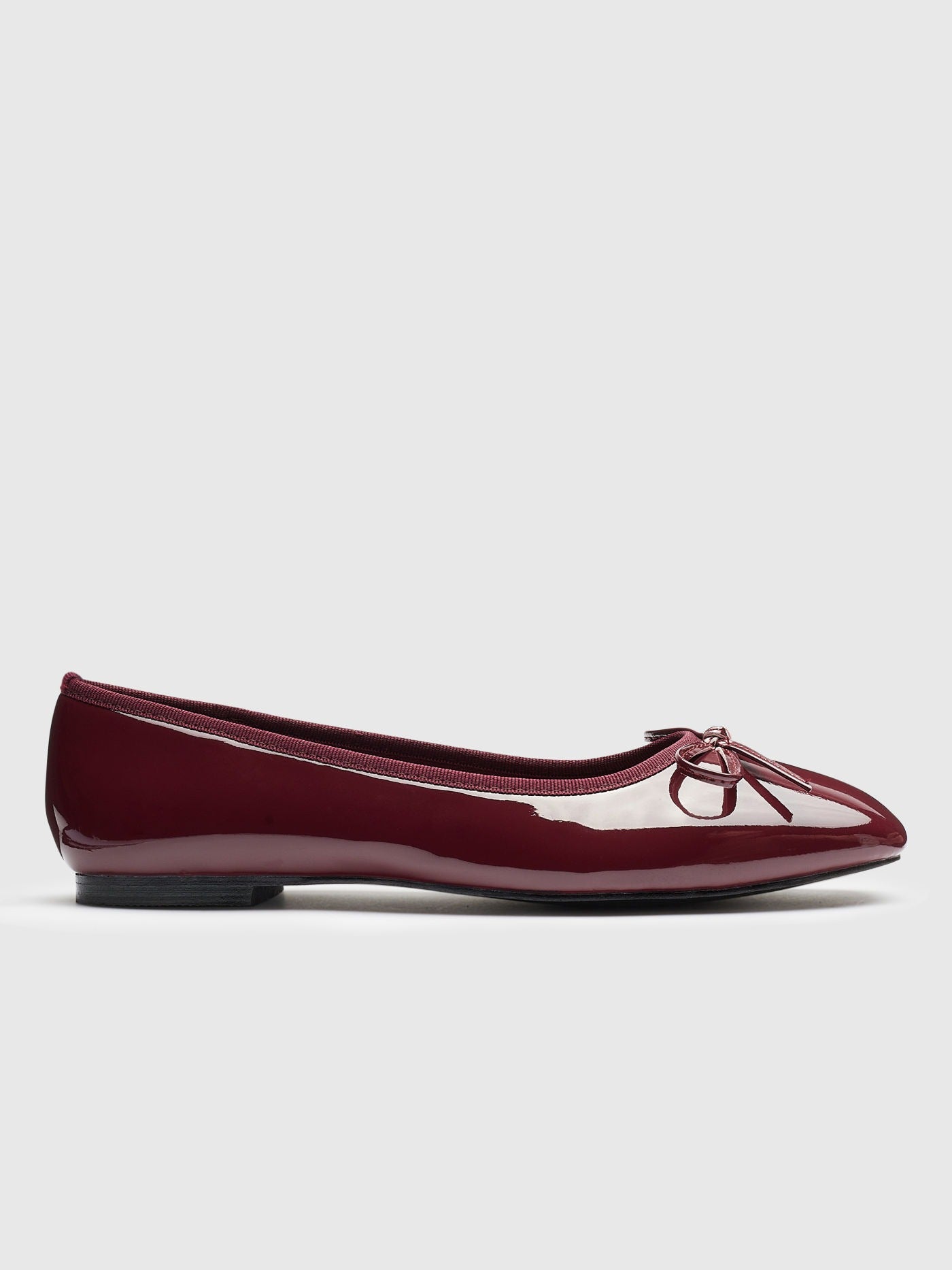 Ballet Flat Cherry Red